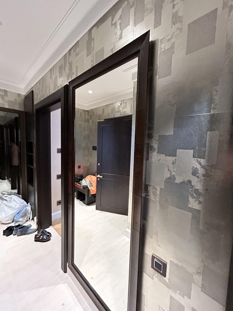 Обрамление деревом или МДФ