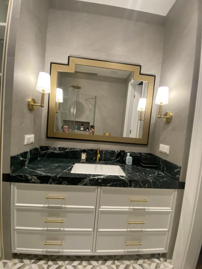 Обрамление деревом или МДФ